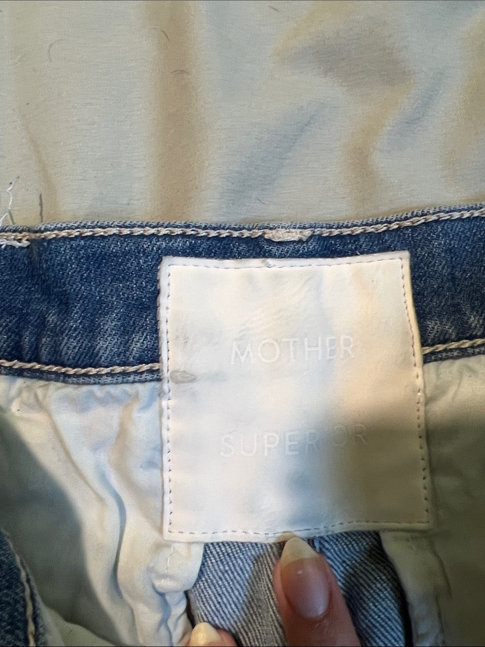 MOTHER high waisted, spinner prep skimp - Picture 2 of 5